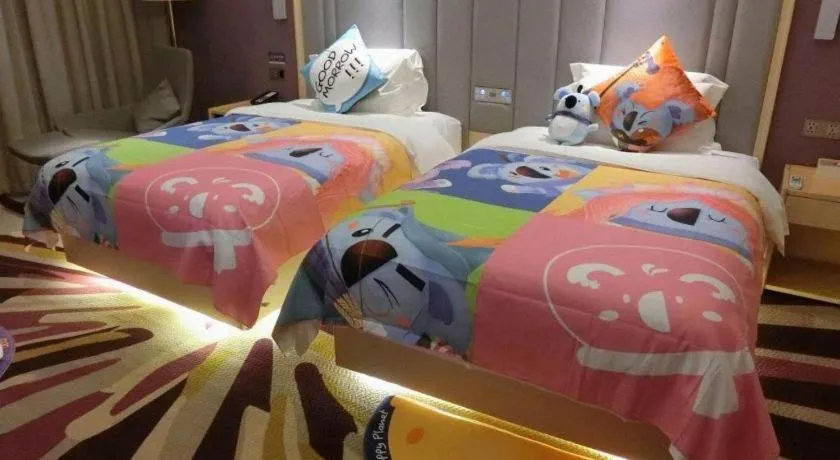 Bed in Lavande Hotels Jingshan Bus Station