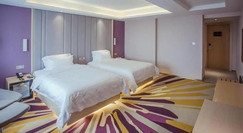 Bed in Lavande Hotels Jingshan Bus Station