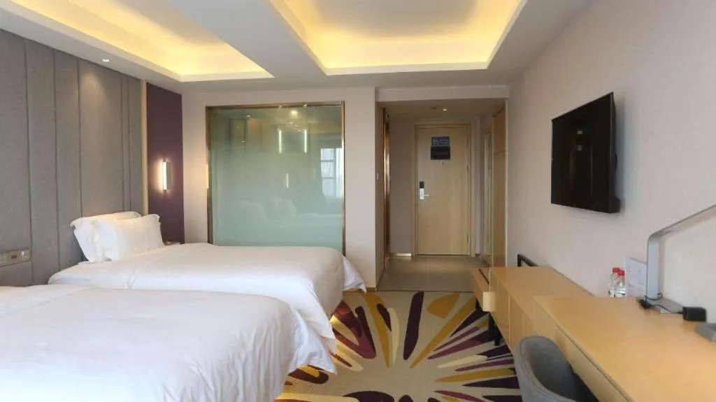 Bed in Lavande Hotels Jingshan Bus Station