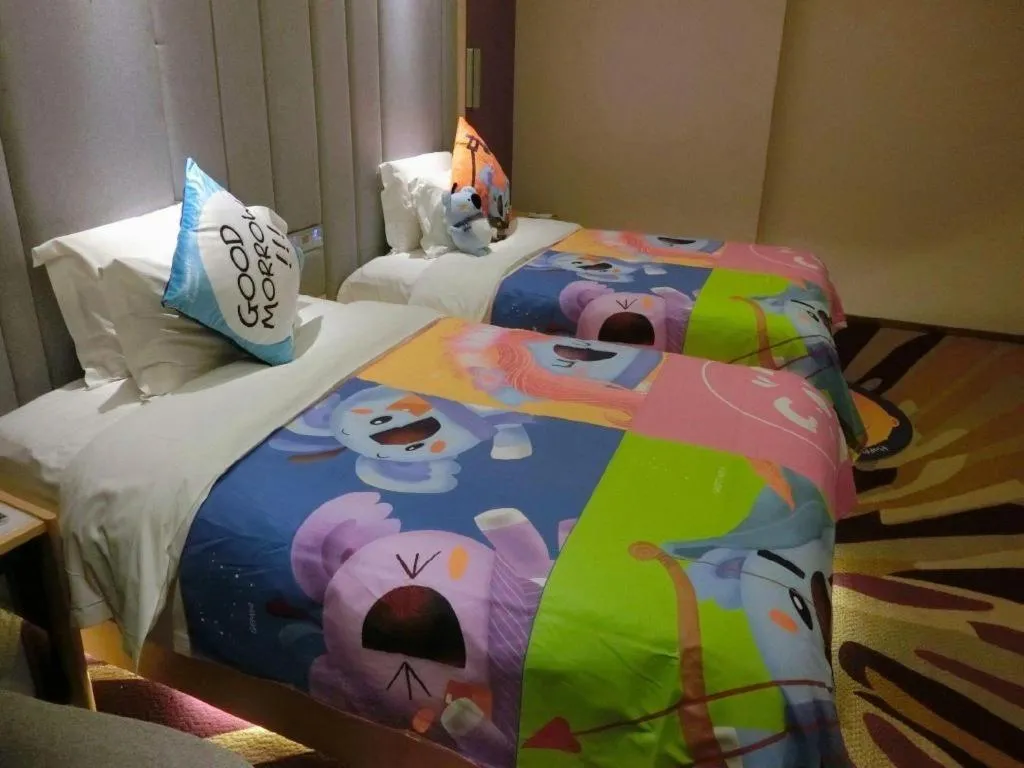 Bed in Lavande Hotels Jingshan Bus Station