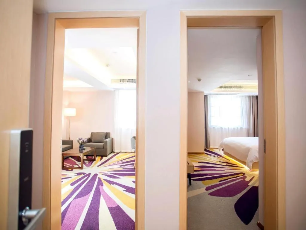 Bed in Lavande Hotels Jingshan Bus Station