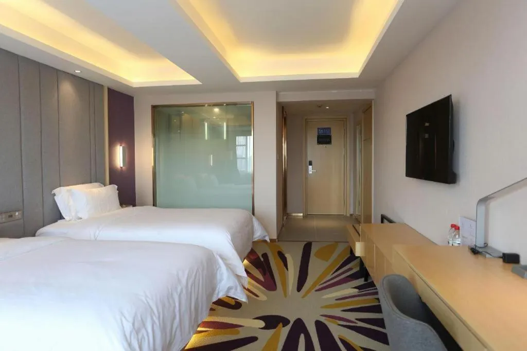 Bed in Lavande Hotels Jingshan Bus Station