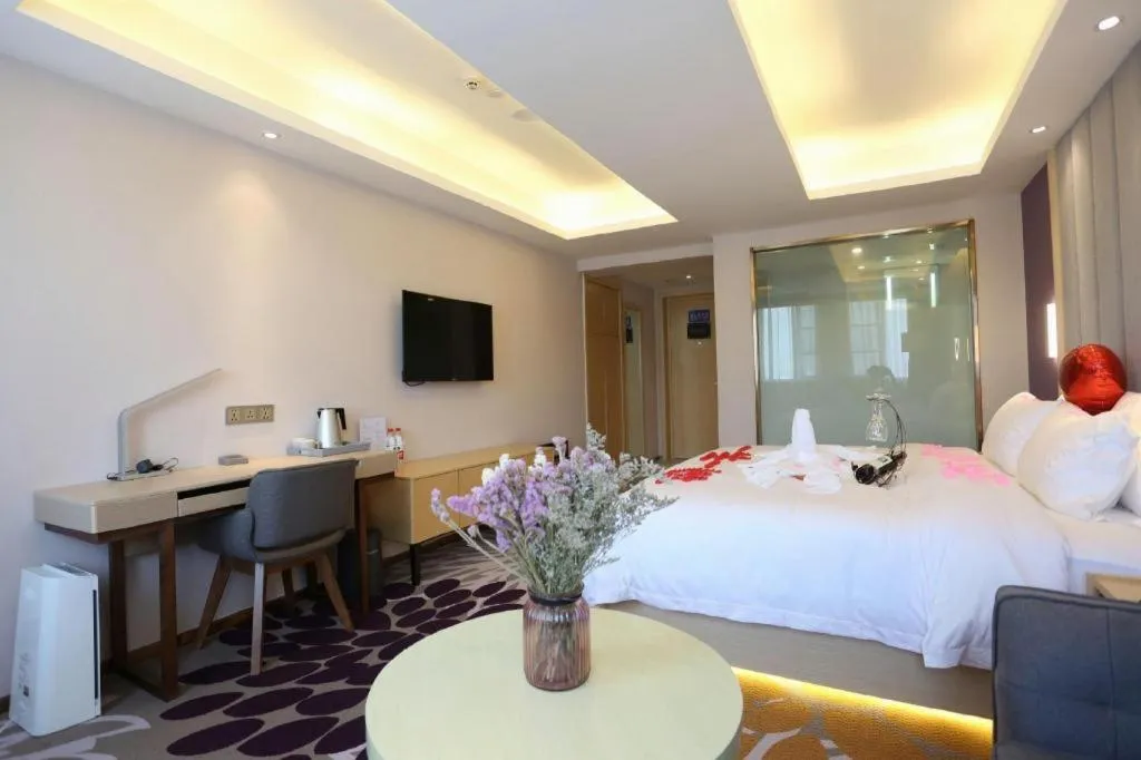 Bed in Lavande Hotels Jingshan Bus Station