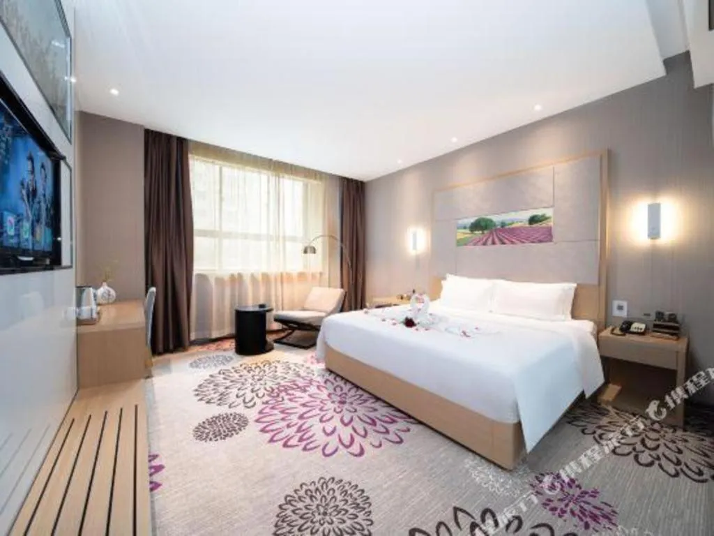 Bed in Lavande Hotel Xi'an 1st Fengcheng Road Municipal Library Metro Station