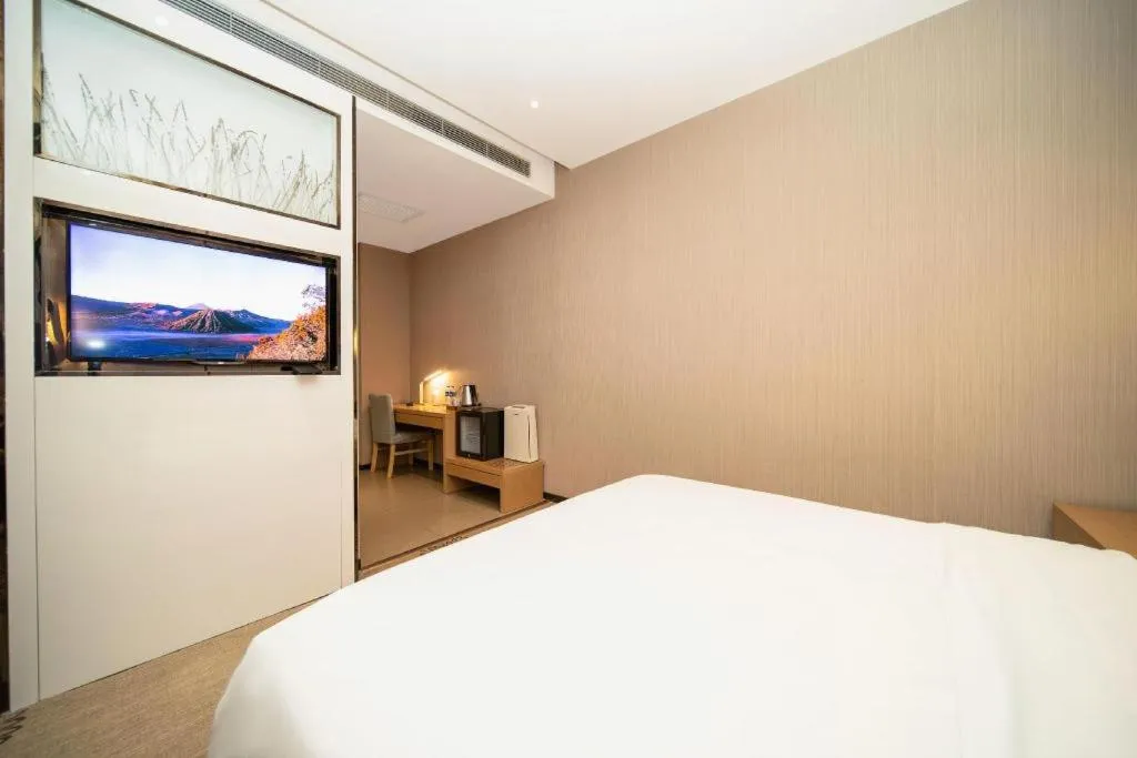 Bed in Lavande Hotel Xi'an 1st Fengcheng Road Municipal Library Metro Station