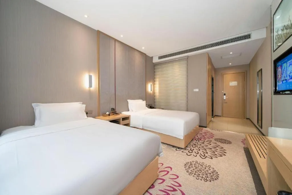 Bed in Lavande Hotel Xi'an 1st Fengcheng Road Municipal Library Metro Station