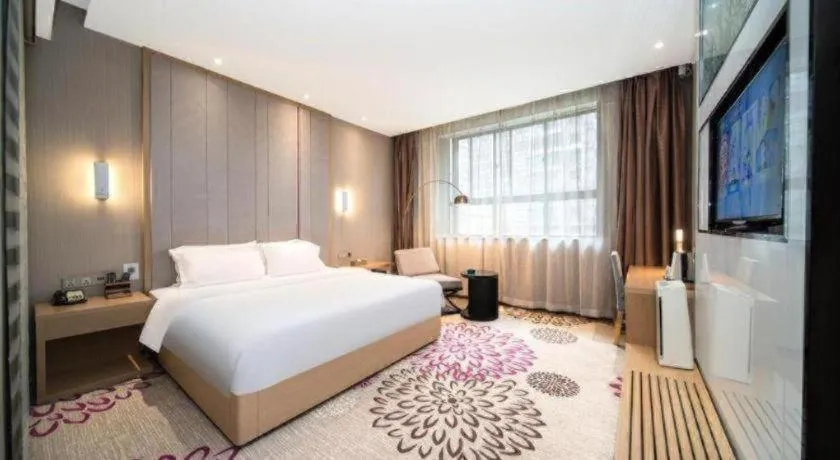 Bed in Lavande Hotel Xi'an 1st Fengcheng Road Municipal Library Metro Station