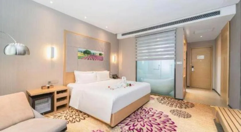 Bed in Lavande Hotel Xi'an 1st Fengcheng Road Municipal Library Metro Station