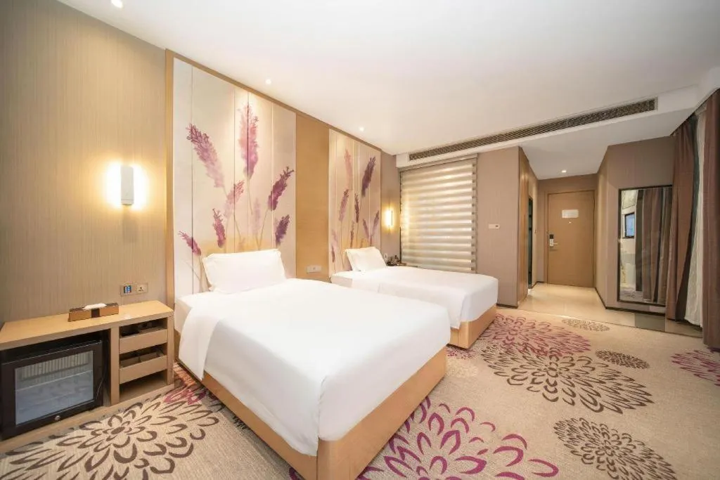 Bed in Lavande Hotel Xi'an 1st Fengcheng Road Municipal Library Metro Station