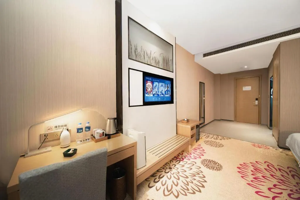 Bed in Lavande Hotel Xi'an 1st Fengcheng Road Municipal Library Metro Station