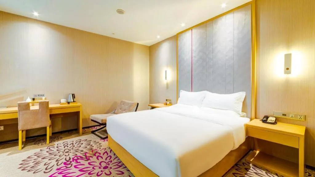 Bed in Lavande Hotel Xi'an 1st Fengcheng Road Municipal Library Metro Station