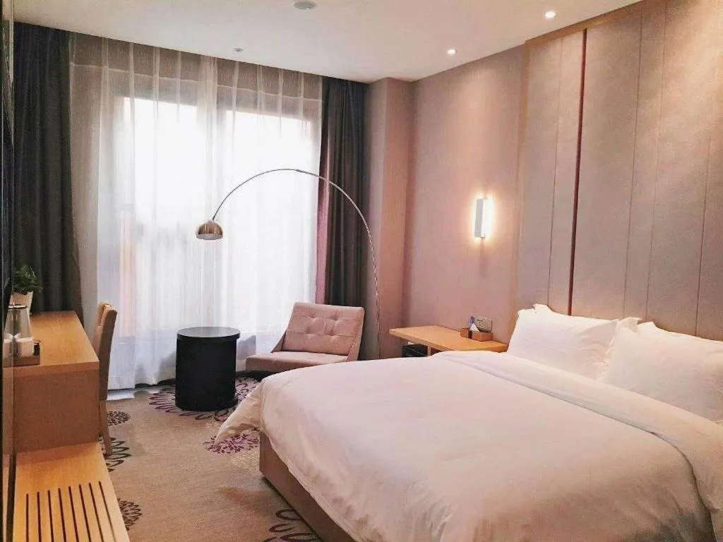 Bed in Lavande Hotel Xi'an 1st Fengcheng Road Municipal Library Metro Station