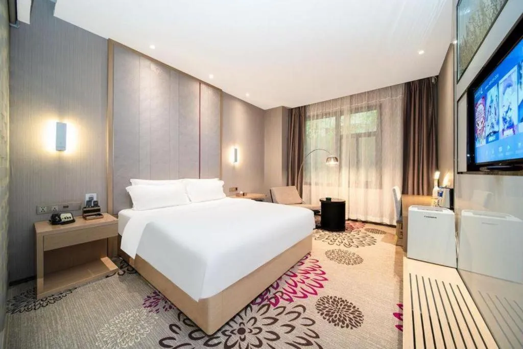 Bed in Lavande Hotel Xi'an 1st Fengcheng Road Municipal Library Metro Station