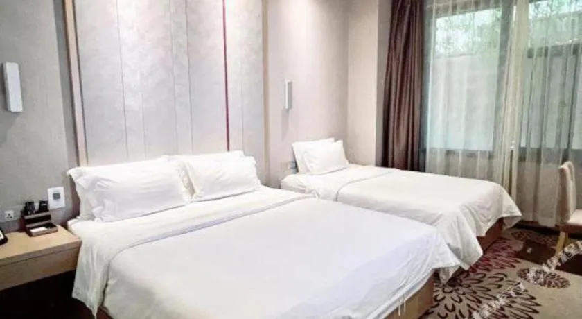 Bed in Lavande Hotel Xi'an 1st Fengcheng Road Municipal Library Metro Station