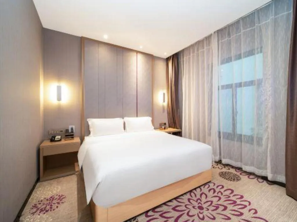 Bed in Lavande Hotel Xi'an 1st Fengcheng Road Municipal Library Metro Station