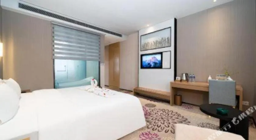 Bed in Lavande Hotel Xi'an 1st Fengcheng Road Municipal Library Metro Station