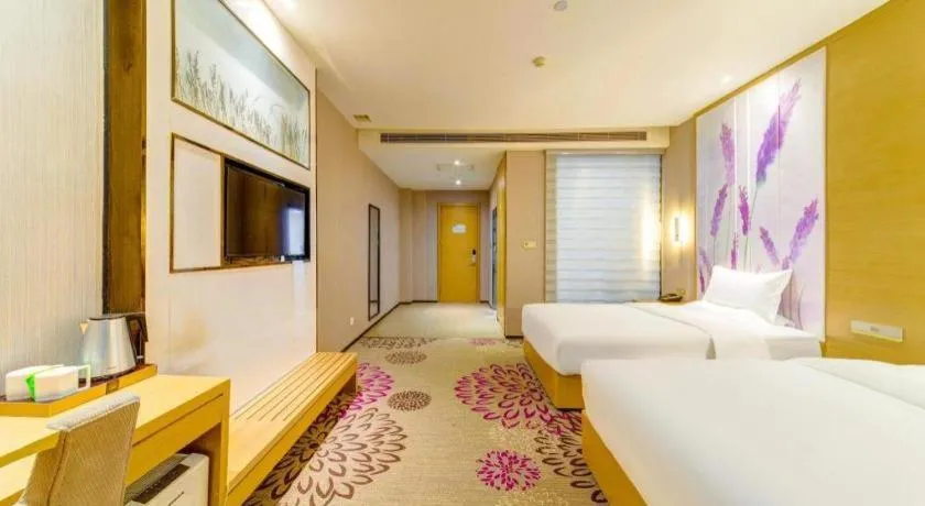 Bed in Lavande Hotel Xi'an 1st Fengcheng Road Municipal Library Metro Station