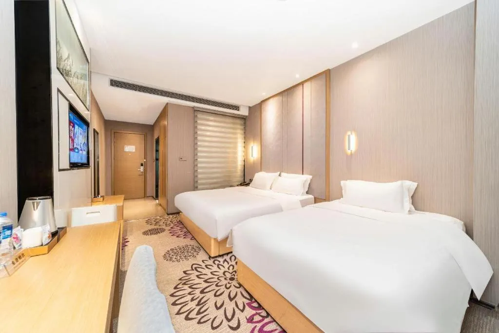 Bed in Lavande Hotel Xi'an 1st Fengcheng Road Municipal Library Metro Station