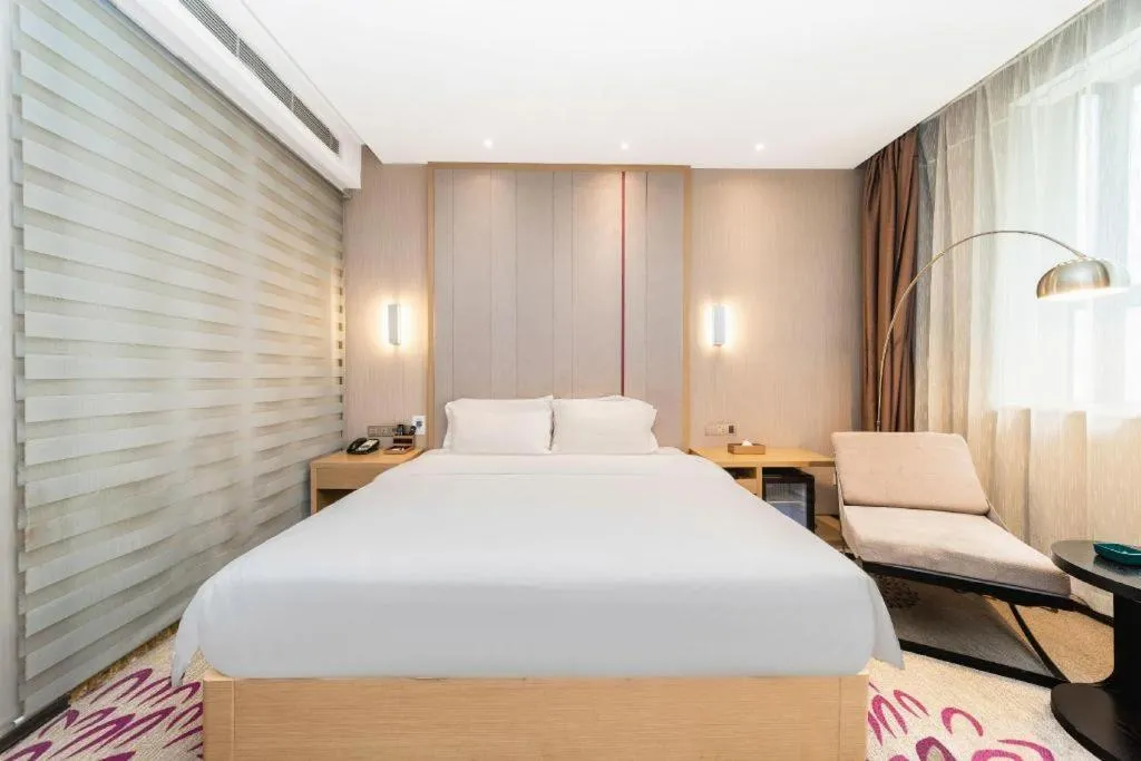 Bed in Lavande Hotel Xi'an 1st Fengcheng Road Municipal Library Metro Station