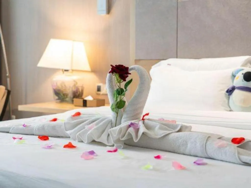 Bed in Lavande Hotel Xi'an 1st Fengcheng Road Municipal Library Metro Station