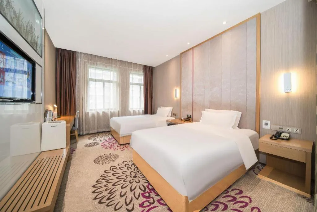 Bed in Lavande Hotel Xi'an 1st Fengcheng Road Municipal Library Metro Station