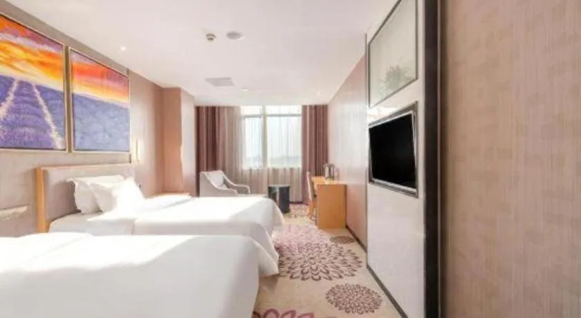 Bed in Lavande Hotels Guangzhou Jiahe Wanggang Metro Station Junhe Avenue