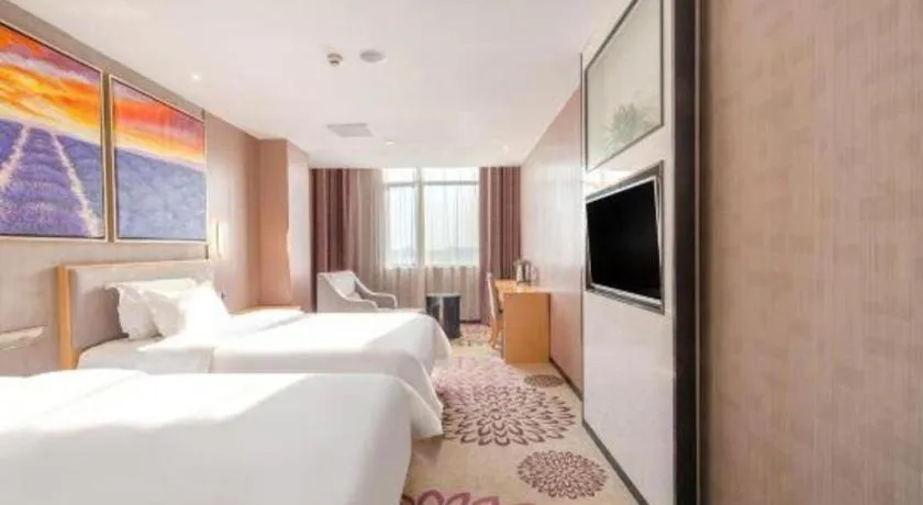 Bed in Lavande Hotels Guangzhou Jiahe Wanggang Metro Station Junhe Avenue