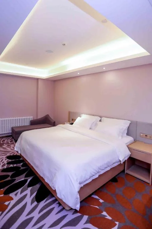 Bed in Lavande Hotels Harbin Railway Station Zhanqian Square