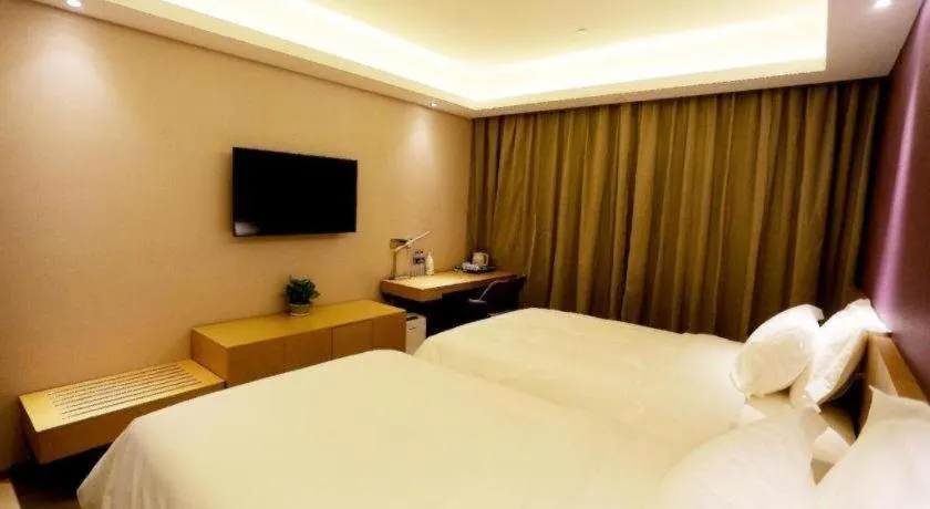 Bed in Lavande Hotels Harbin Railway Station Zhanqian Square