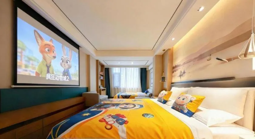 Bed in East Queen Hotel (Xi'an Beimen Metro Station)