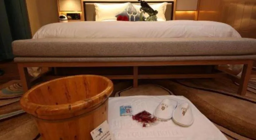 Bed in East Queen Hotel (Xi'an Beimen Metro Station)