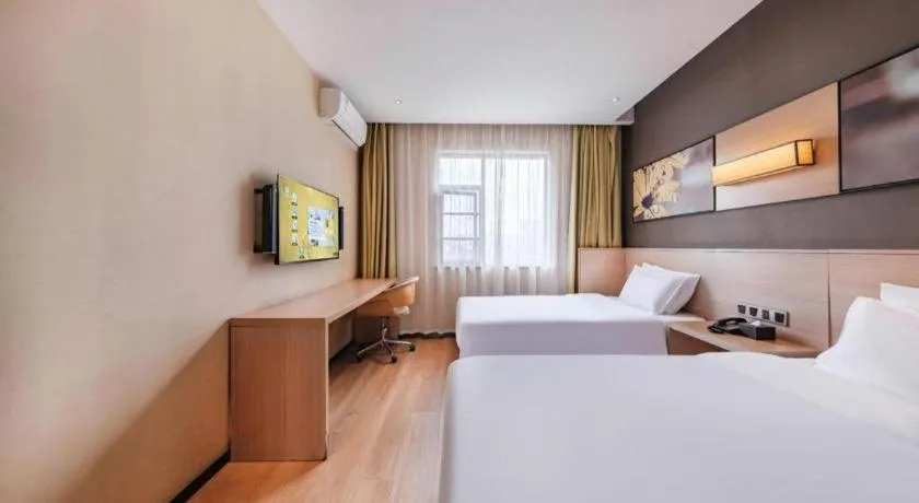 Bed in IU Hotel Kunming Jinma Bijifang Joy City