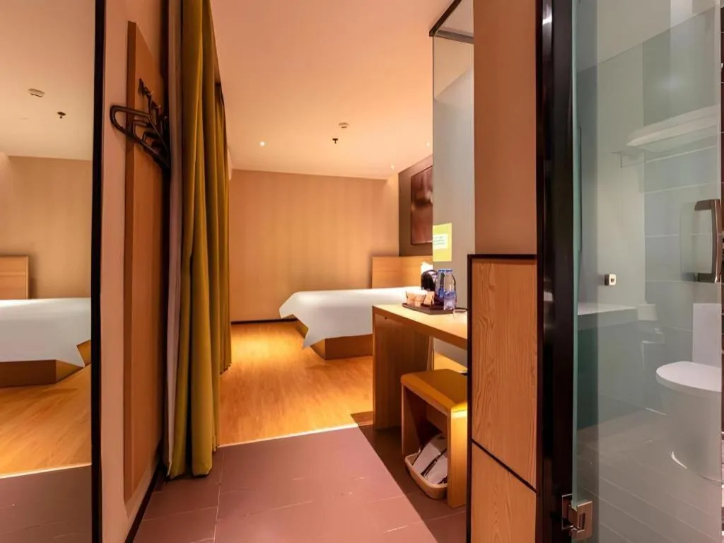 Bed in IU Hotel Kunming Jinma Bijifang Joy City