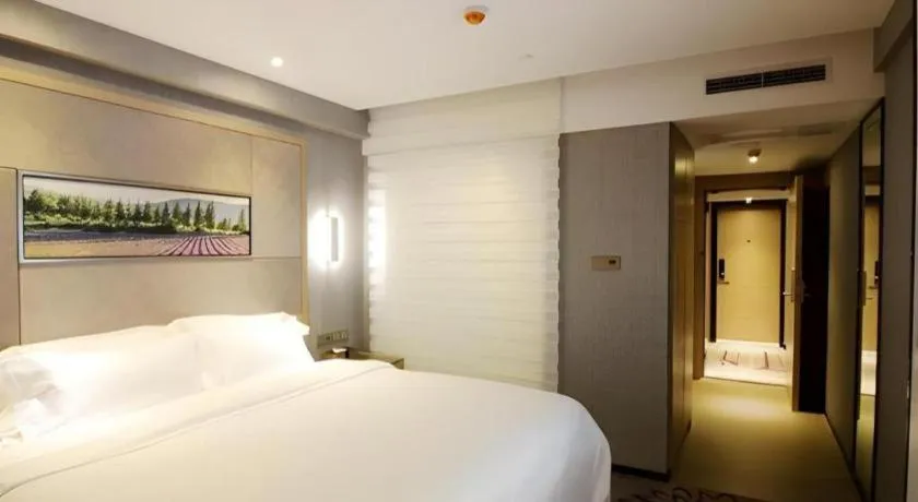 Bed in Lavande Hotels·Qingdao Wusi Square