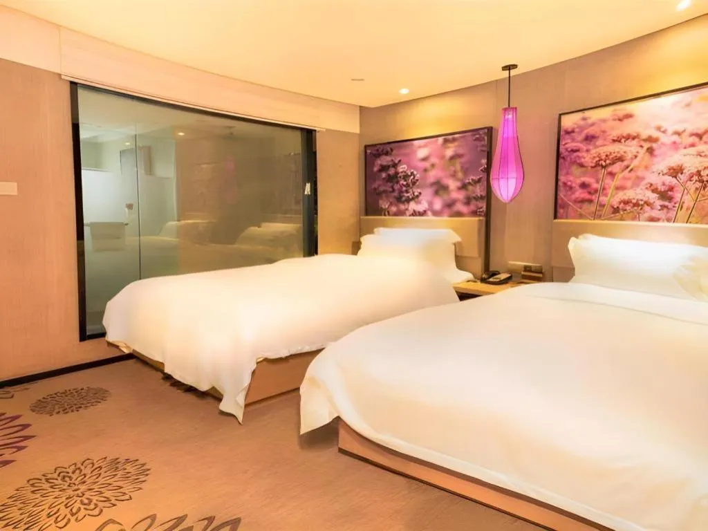 Bed in Lavande Hotels·Qingdao Wusi Square