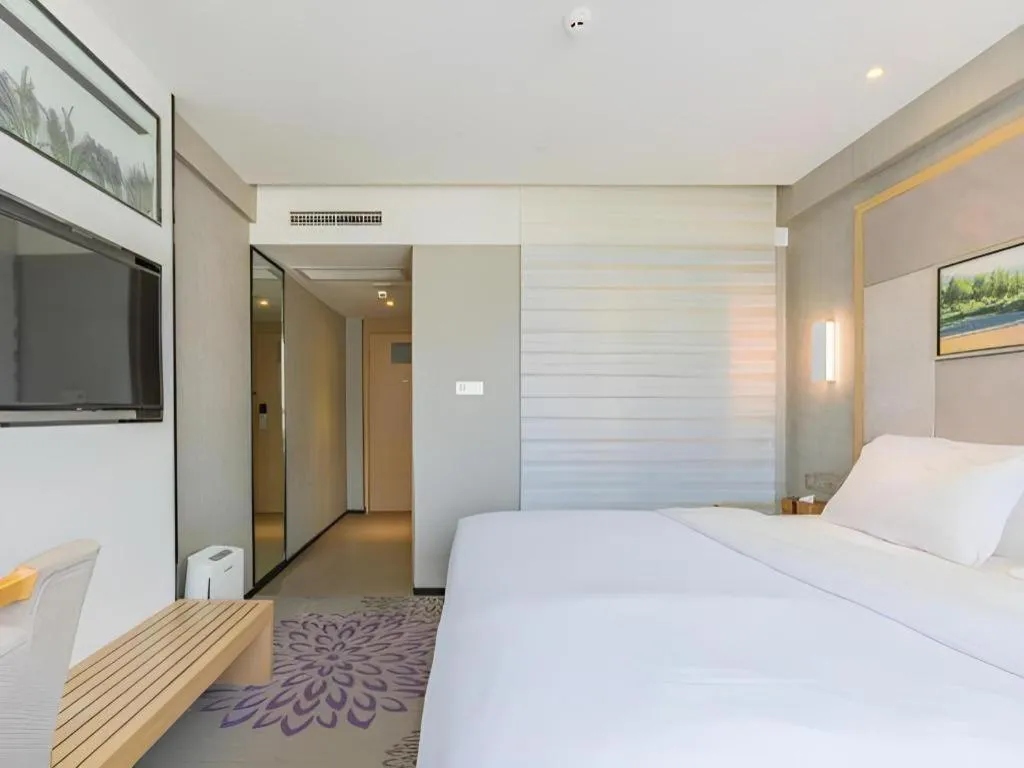 Bed in Lavande Hotels·Qingdao Wusi Square