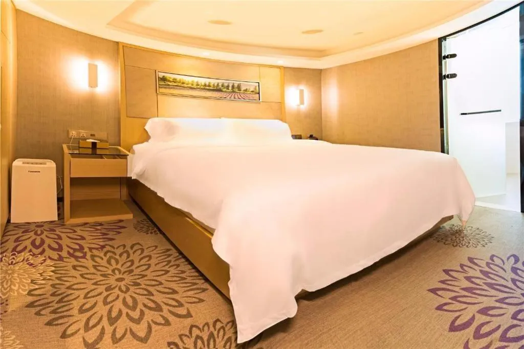 Bed in Lavande Hotels·Qingdao Wusi Square