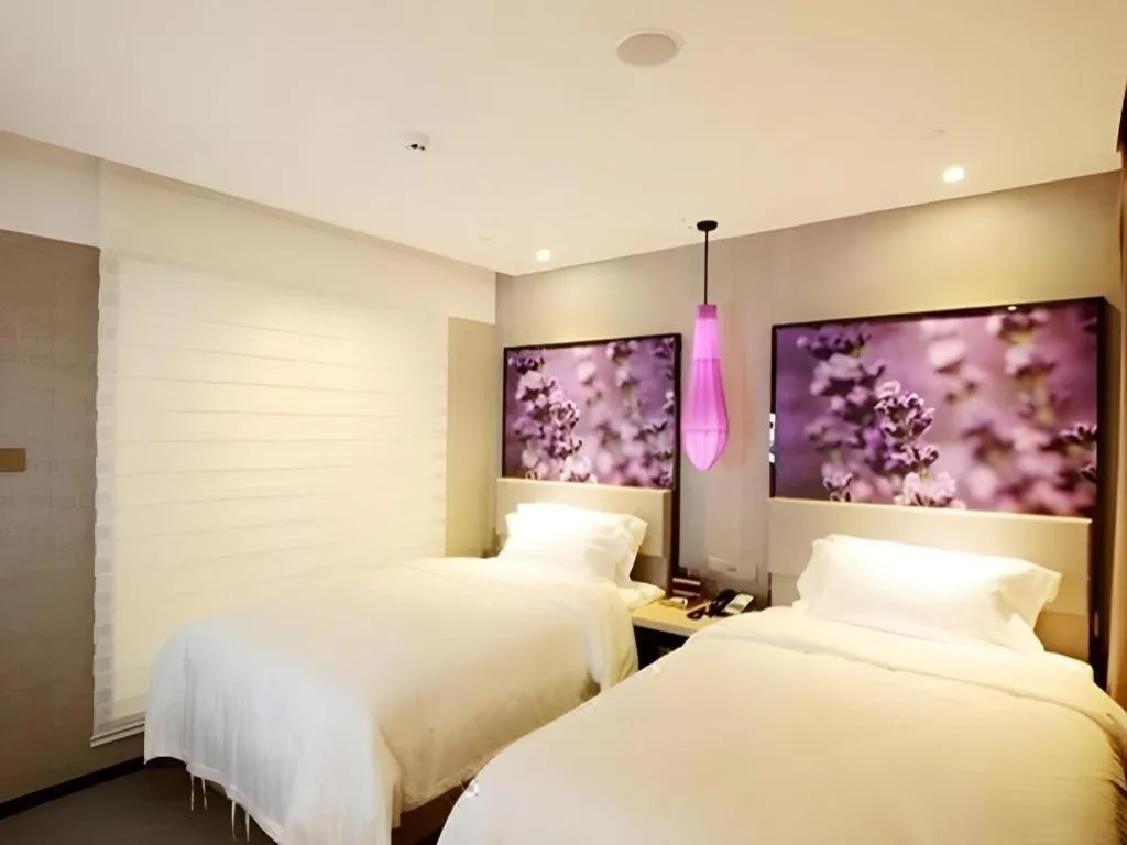 Bed in Lavande Hotels·Qingdao Wusi Square
