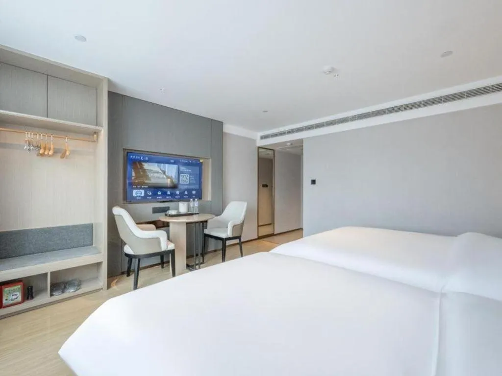 Bed in Lavande Hotels·Qingdao Wusi Square