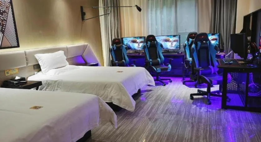 Bed in IU Hotels·Nanning Zoo Metro Station RT-Mart