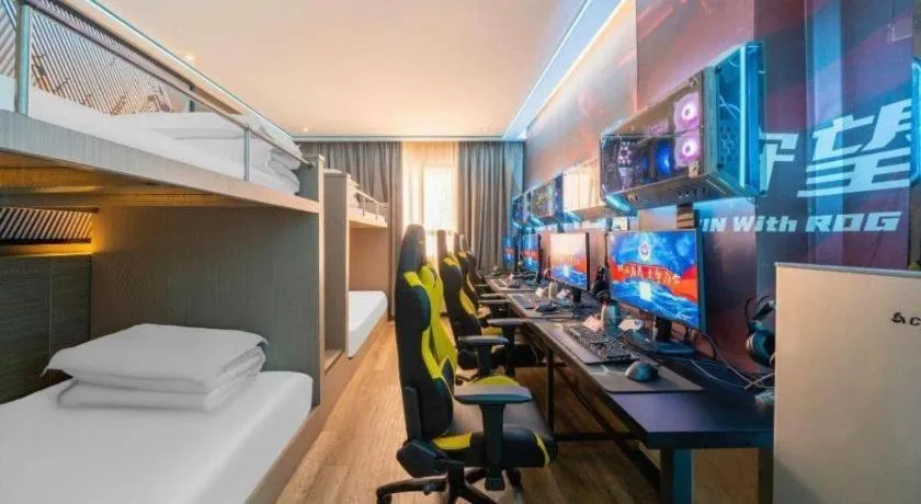 Bed in IU Hotels·Nanning Zoo Metro Station RT-Mart