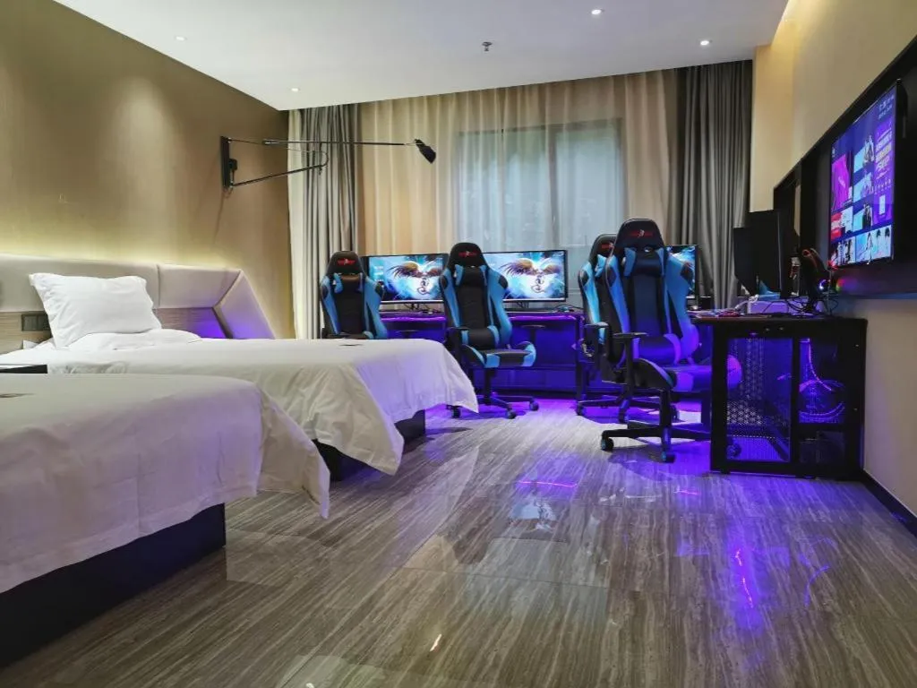 Bed in IU Hotels·Nanning Zoo Metro Station RT-Mart