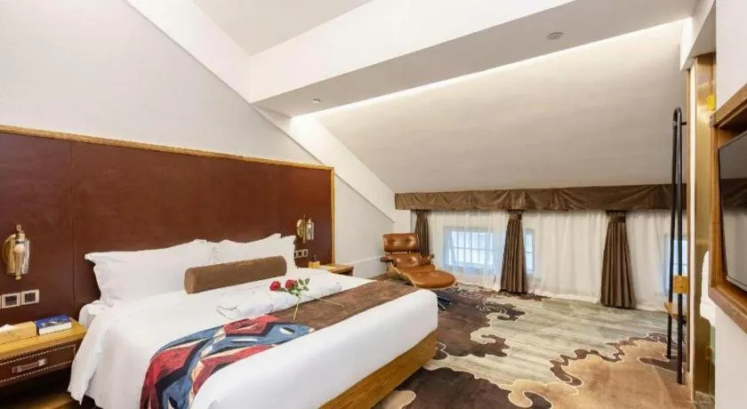 Bed in James Joyce Coffetel·Shanghai Zhuanqiao Wanda Plaza