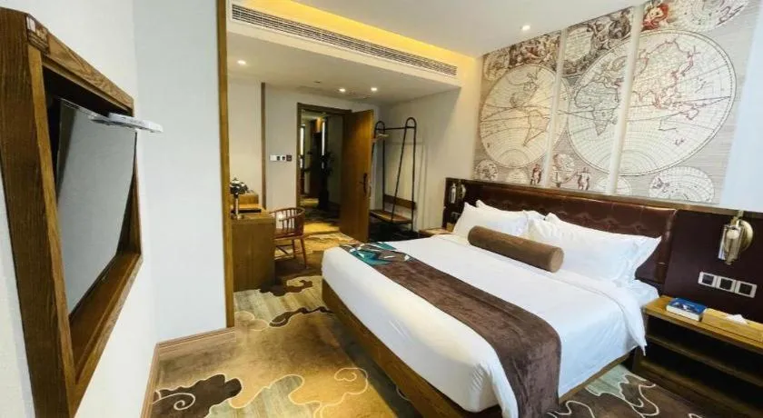 Bed in James Joyce Coffetel·Shanghai Zhuanqiao Wanda Plaza