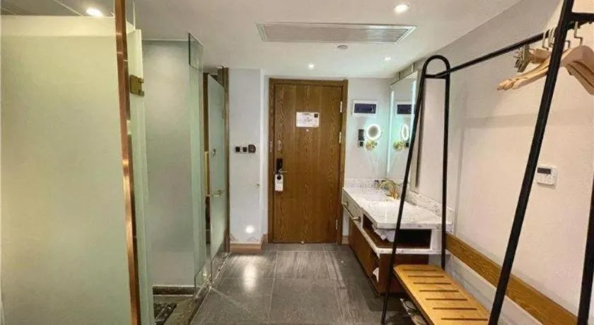 Bed in James Joyce Coffetel·Shanghai Zhuanqiao Wanda Plaza