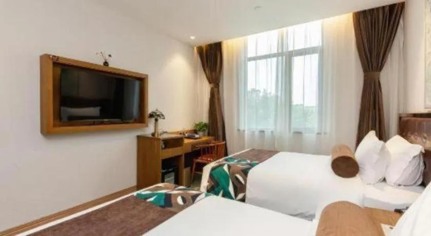 Bed in James Joyce Coffetel·Shanghai Zhuanqiao Wanda Plaza