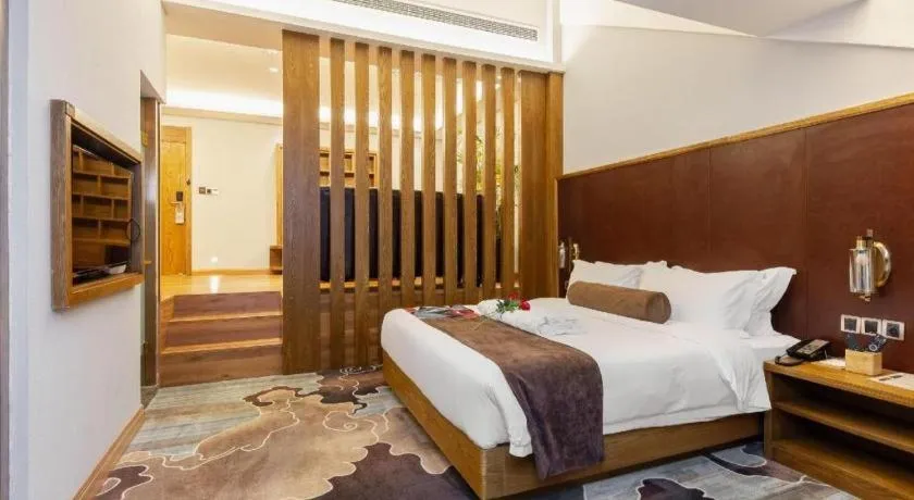 Bed in James Joyce Coffetel·Shanghai Zhuanqiao Wanda Plaza