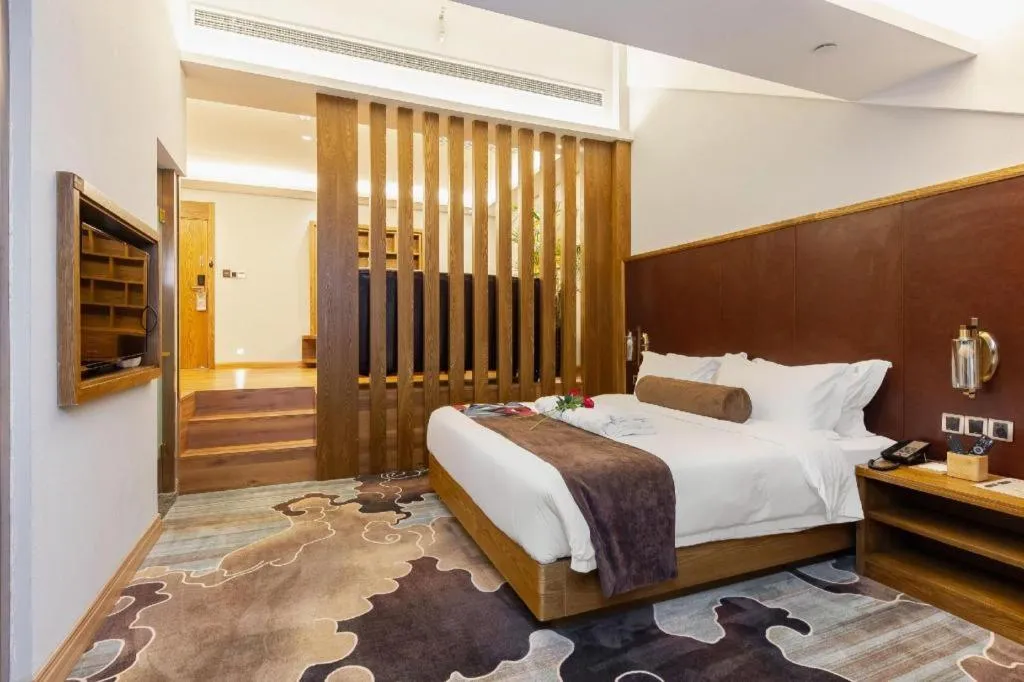 Bed in James Joyce Coffetel·Shanghai Zhuanqiao Wanda Plaza