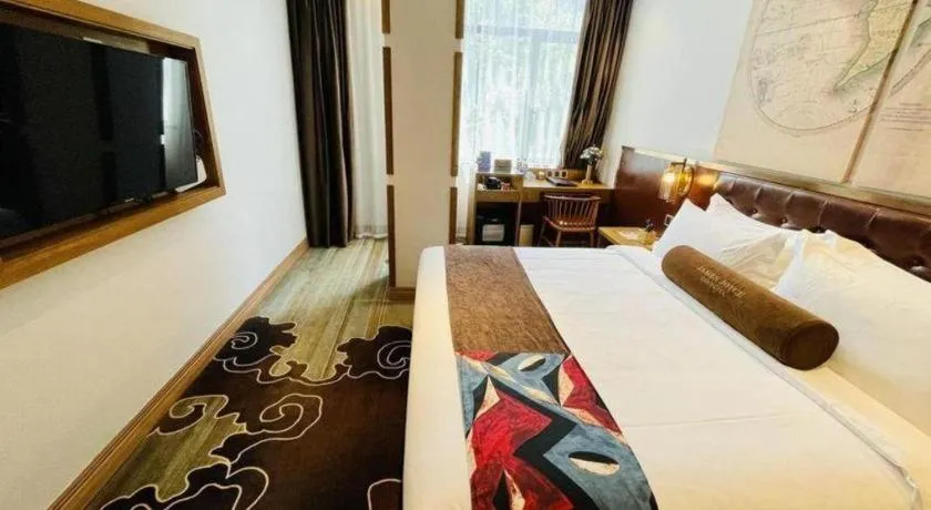 Bed in James Joyce Coffetel·Shanghai Zhuanqiao Wanda Plaza