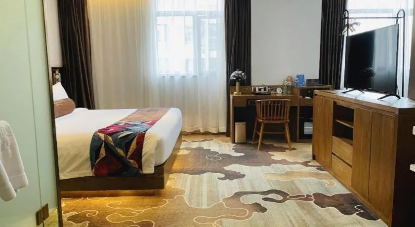 Bed in James Joyce Coffetel·Shanghai Zhuanqiao Wanda Plaza